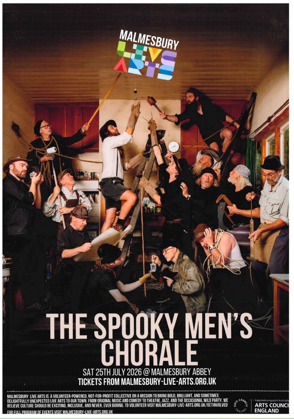 Malmesbury Live Arts -The Spooky Men's Chorale